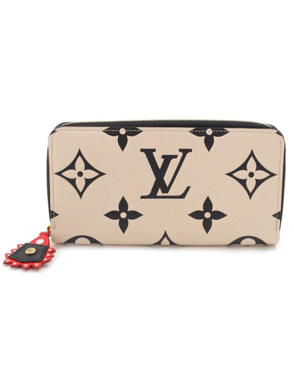Louis Vuitton Zippy Wallet Monogram Empreinte Ivory